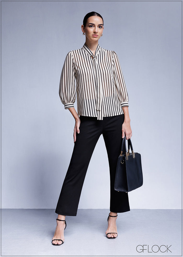 Front Seam Detail Pant - 100425