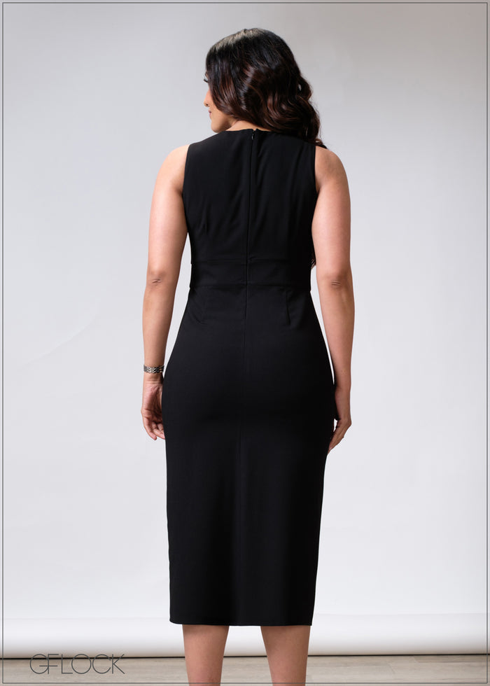Front Slit Dress - 020625