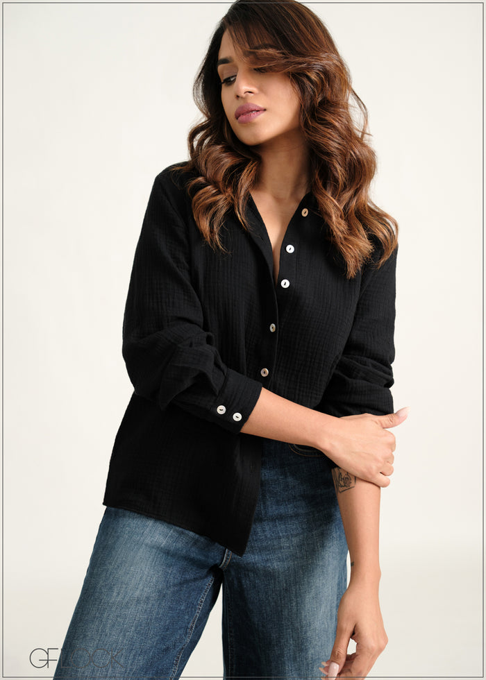 Gauze Top - 060226