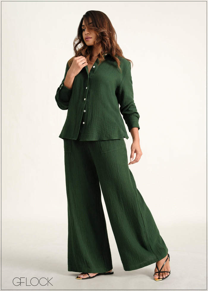 Gauze Top - 060226