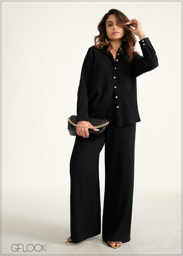 Gauze Top - 060226