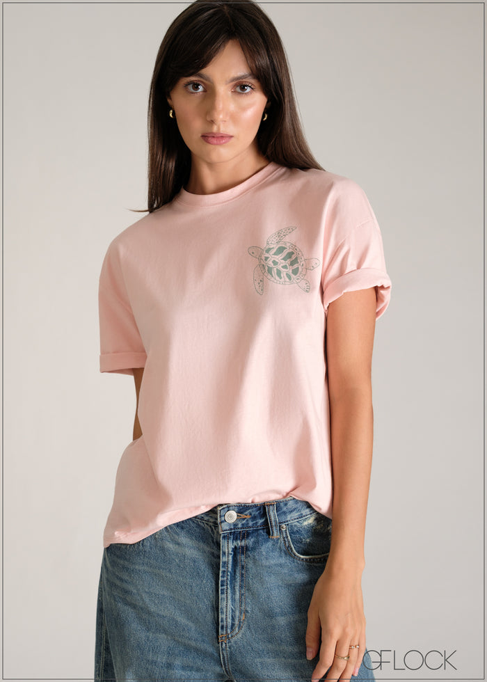 Graphic Tee - women’s top alternate view - GFLOCK Sri Lanka