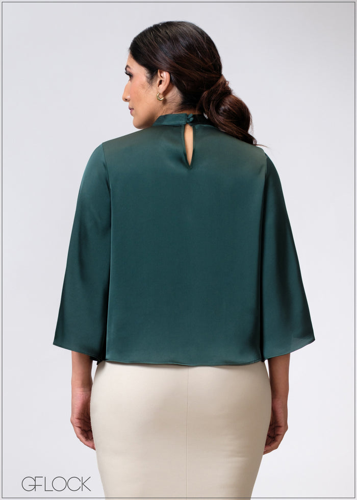 High Neck Top - 020625