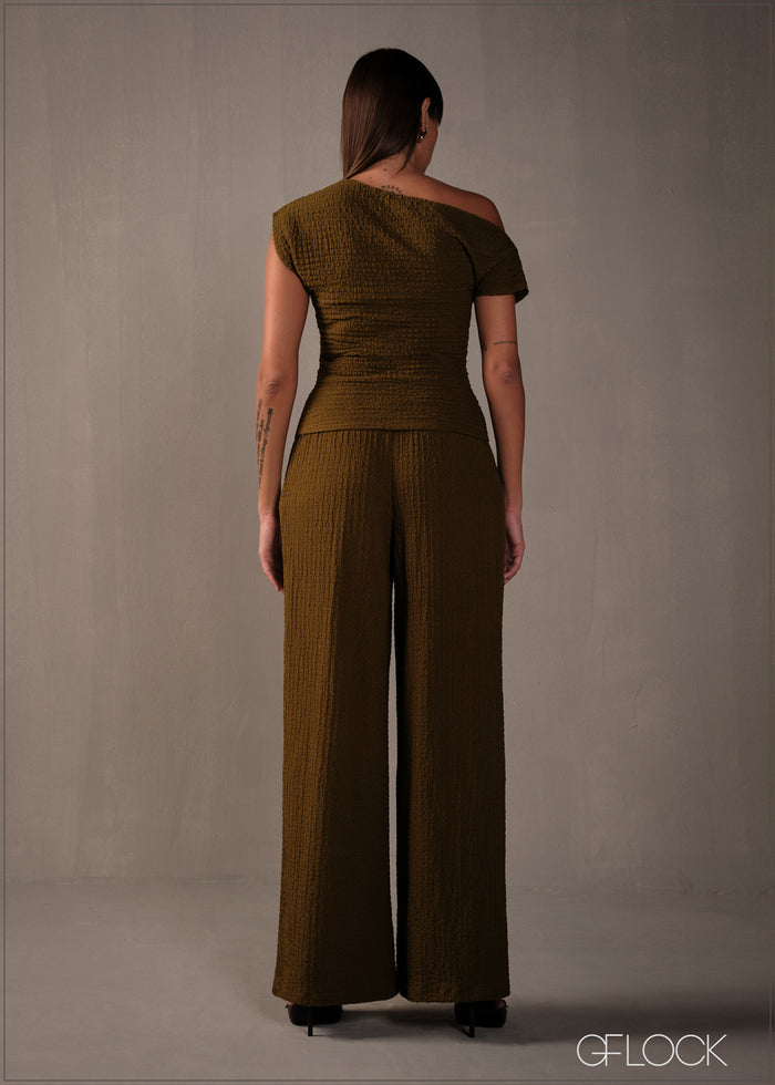 High Waist Flare Pant - 160326