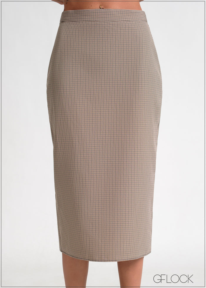 High Waist Pencil Skirt - 170826