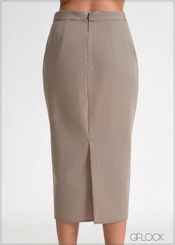 High Waist Pencil Skirt - 170826