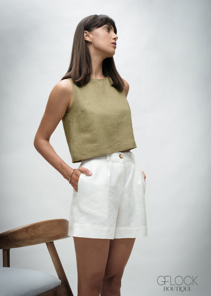 High Waist Shorts - 030426