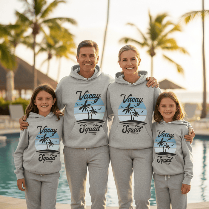 holiday squad sweatshirt gift idea for vacation matching outfits