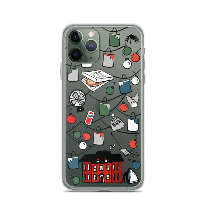 Home Alone iPhone Case Christmas Phone Case Kevin's House Holiday iPhone Case