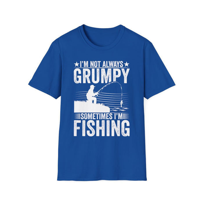 I'm Not Always Grumpy Sometimes I'm Fishing T-Shirt - funny t-shirt by Cheeky Business