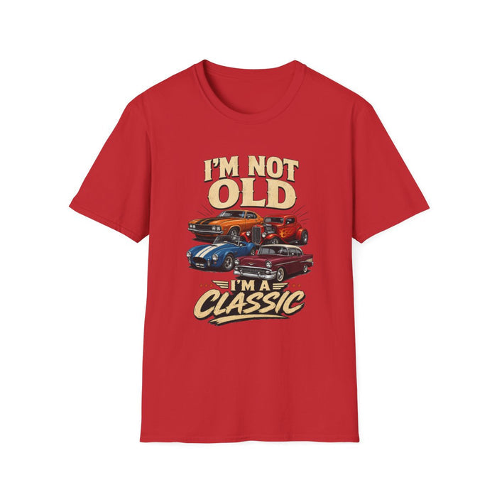 I'm Not Old, I'm a Classic Car Dad T-Shirt - funny t-shirt by Cheeky Business