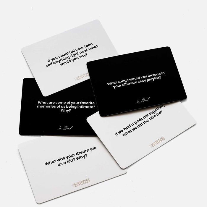 If you want to go deeper as a couple and find ways to keep the romance alive, these question cards are the perfect tool!