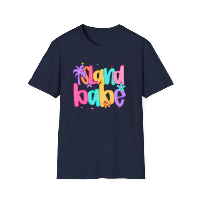 Island Babe T-Shirt - funny t-shirt by Cheeky Business