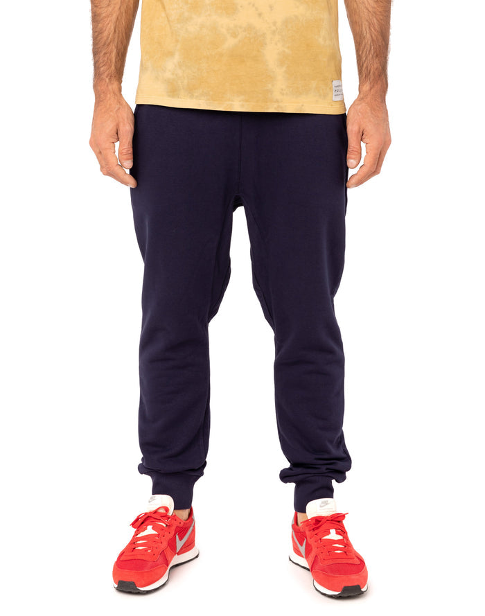 jogging loose navy19 PULLIN en coton