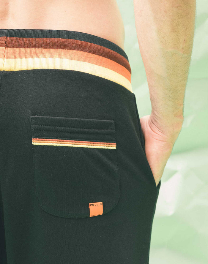 jogging loose vintageblack PULLIN en coton