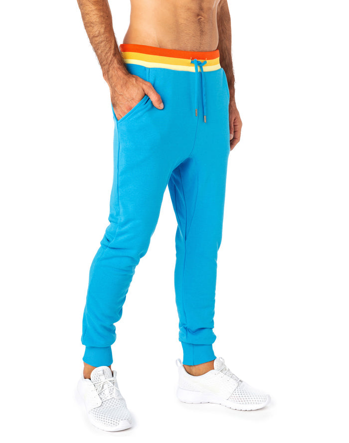 jogging loose vintageblue PULLIN en coton