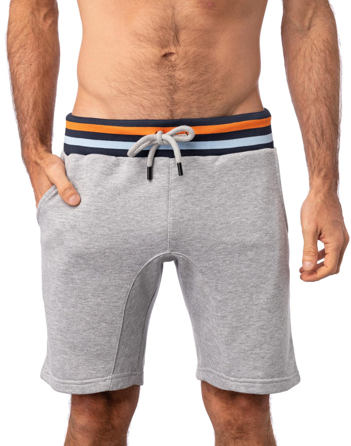 jogging short ltgrey PULLIN en coton