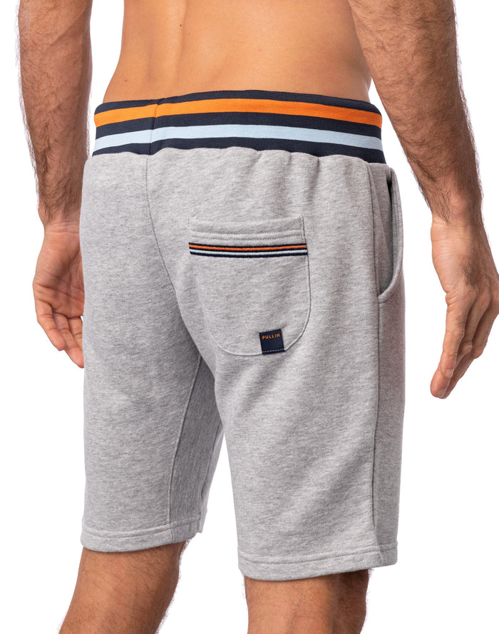 jogging short ltgrey PULLIN en coton