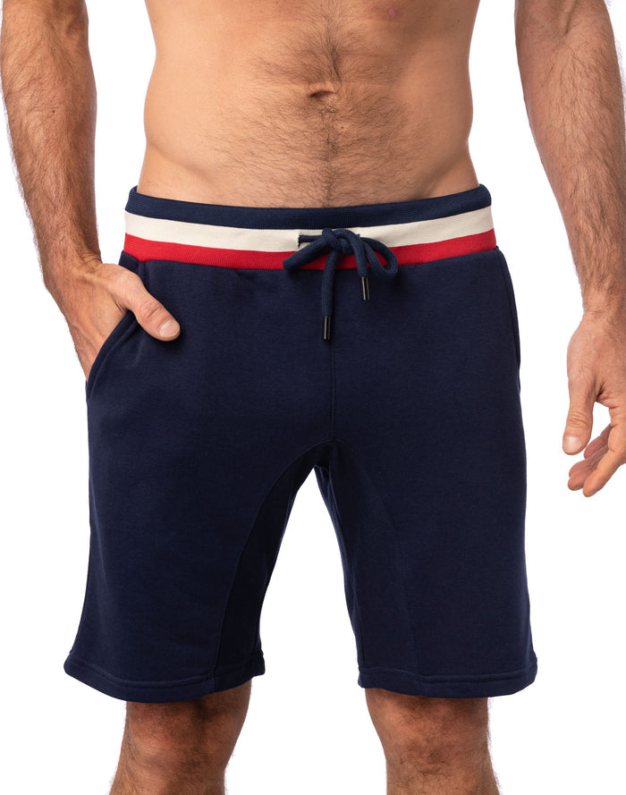 jogging short navy PULLIN en coton