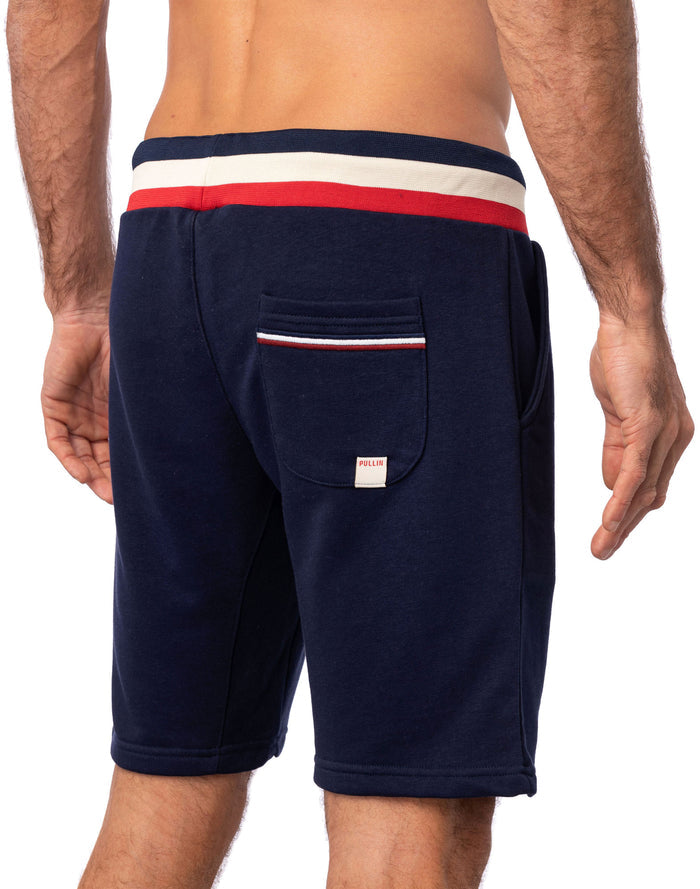jogging short navy PULLIN en coton