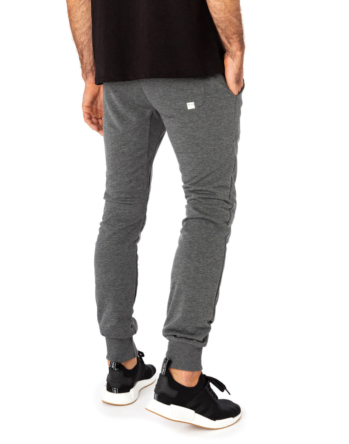 jogging slim darkgrey PULLIN en coton