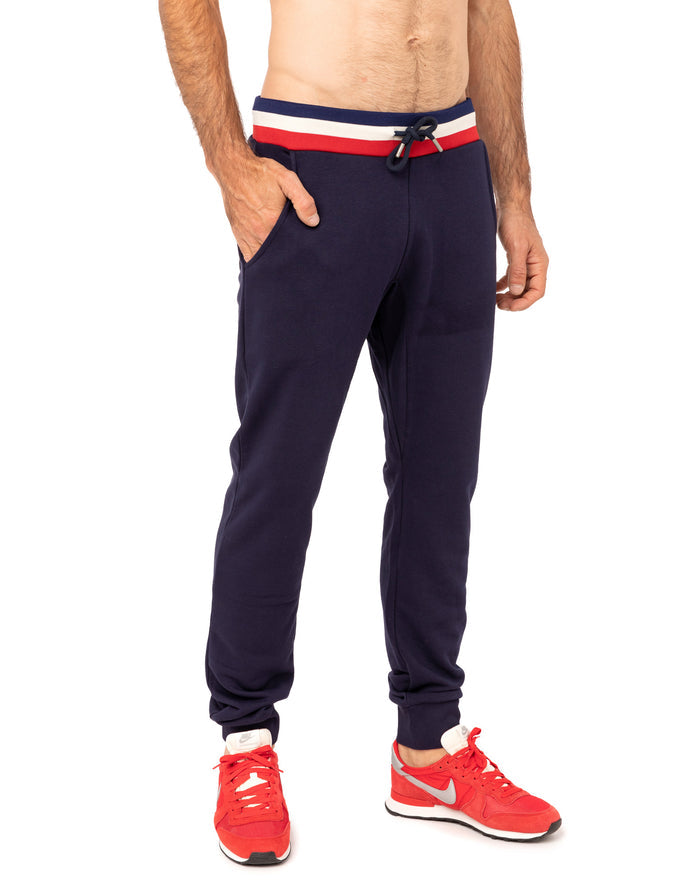 jogging slim navy19 PULLIN en coton