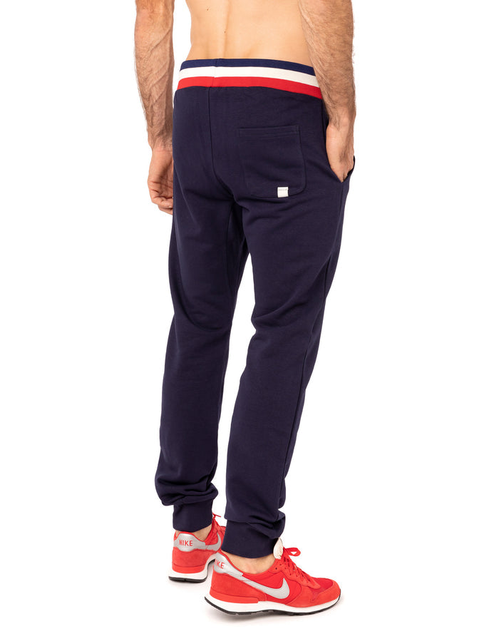 jogging slim navy19 PULLIN en coton