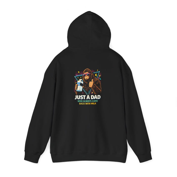 Just a Dad Who Always Came Back With Milk Hoodie t-shirt product image 2 from Beast and Beauty
