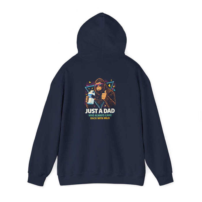 Just a Dad Who Always Came Back With Milk Hoodie t-shirt product image 3 from Beast and Beauty