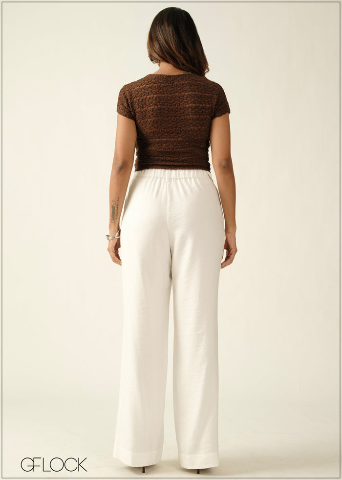 Lace Crop Top - 270726