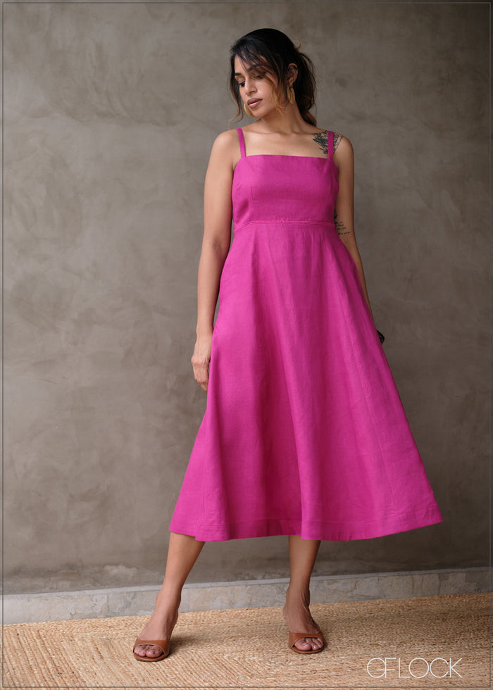 Lace Detailed Dress - 131025