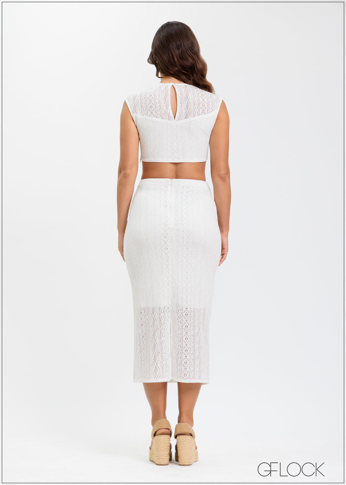 Lace Tank Top - 291124