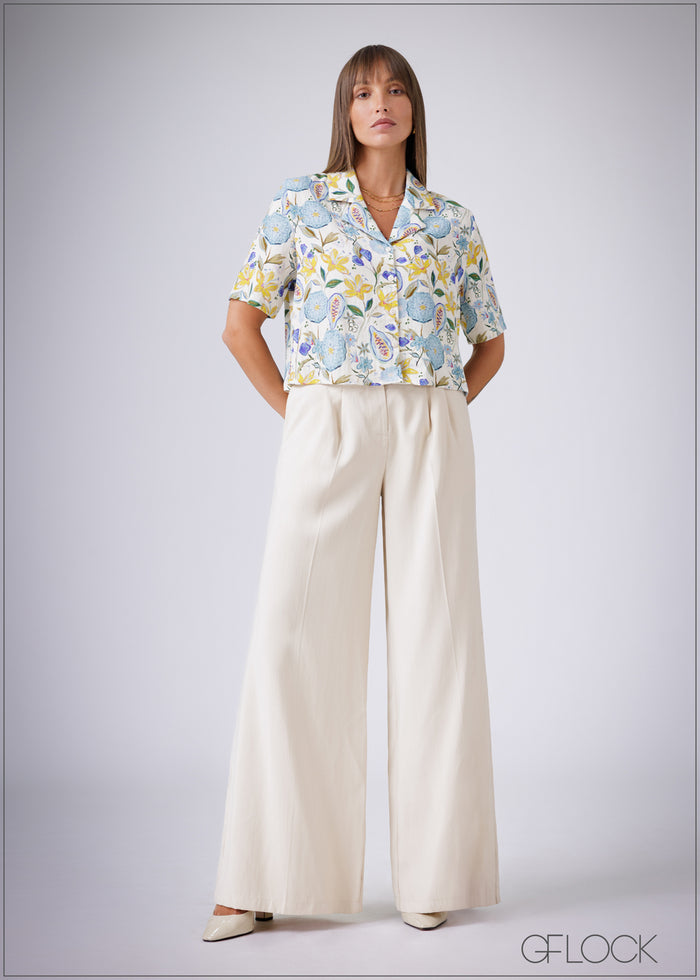 Lapel Collar Shirt - 230326