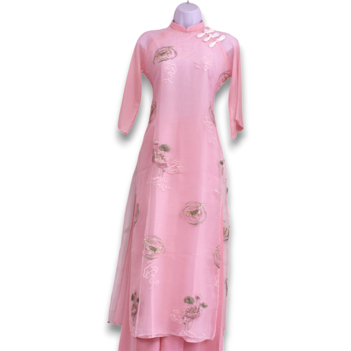 Layered Koi Ao Dai Set