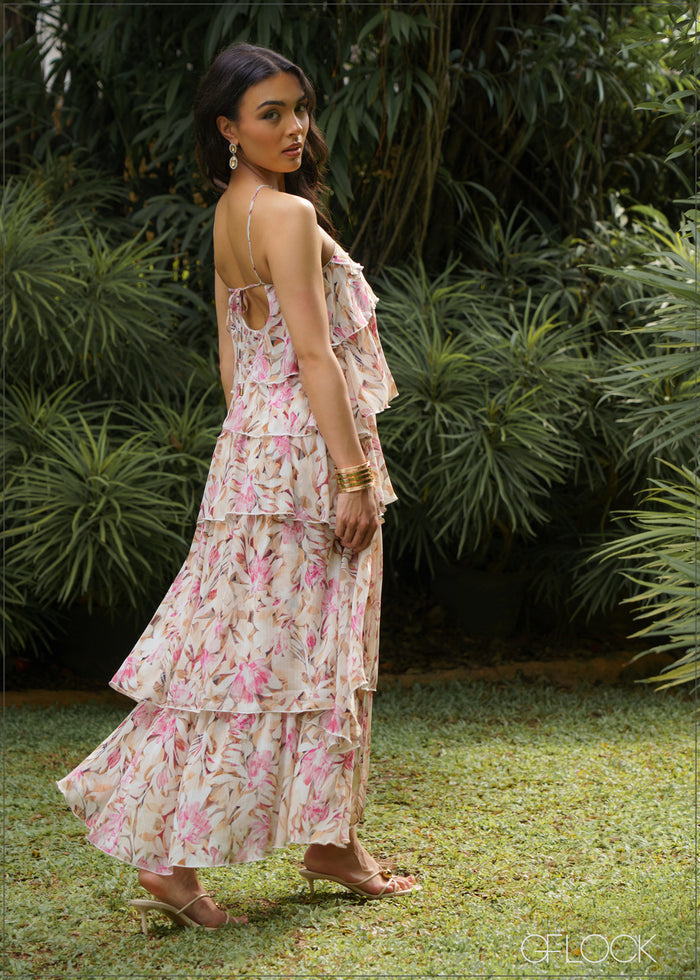 Layered Ruffle Dress - 090526
