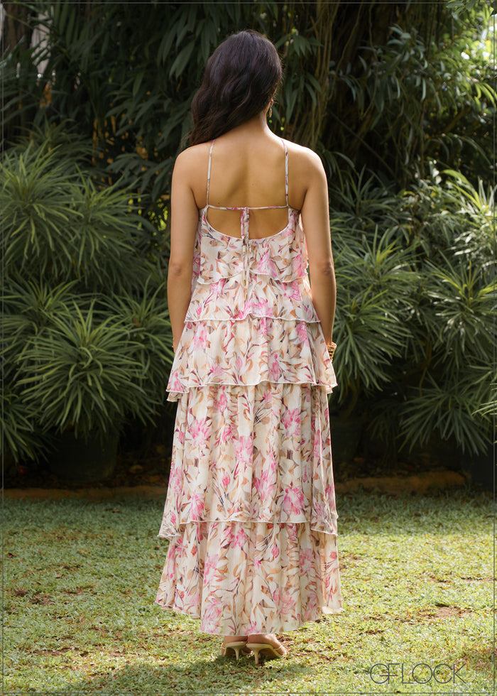 Layered Ruffle Dress - 090526