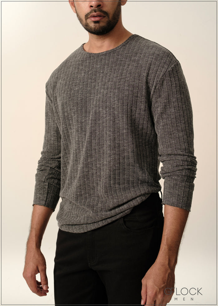 Long Sleeve Crew Neck Shirt - 260726