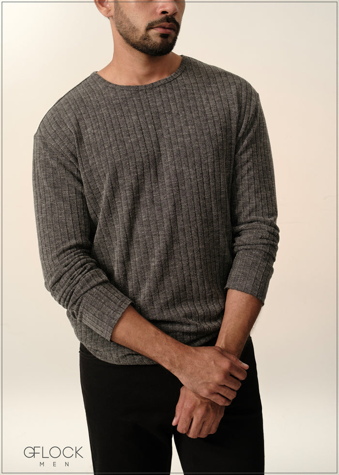 Long Sleeve Crew Neck Shirt - 260726
