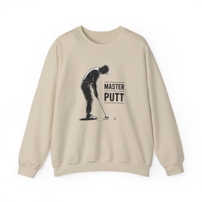 Master The Putt Golf Sweatshirt - funny sweatshirt by Cheeky Business
