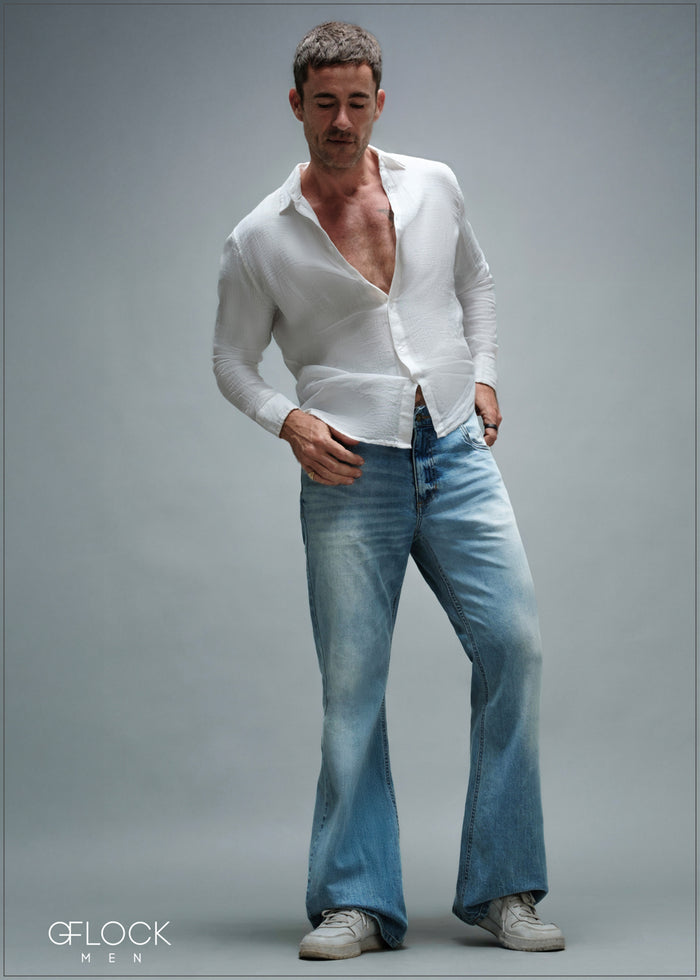 Men's Bootcut Jean - Long Length - 010925