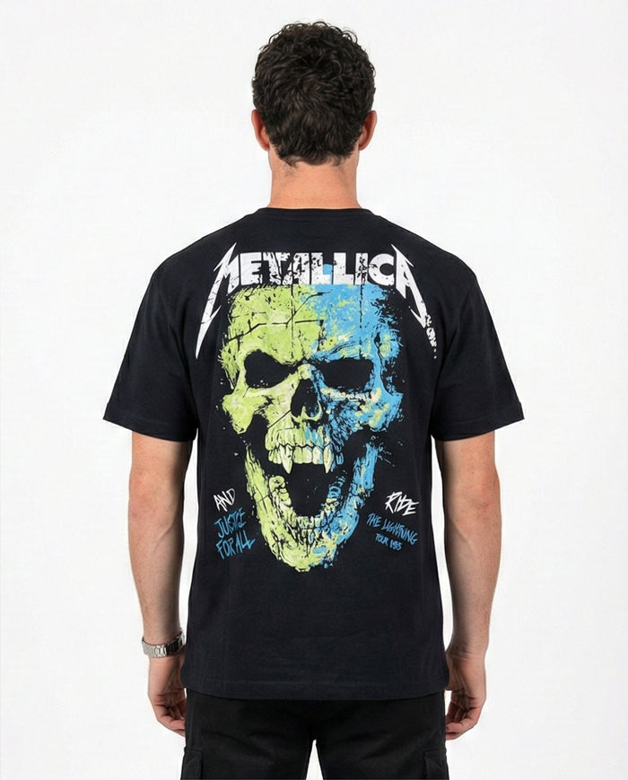 Metallica 'And Justice For All' Graphic Black Tee