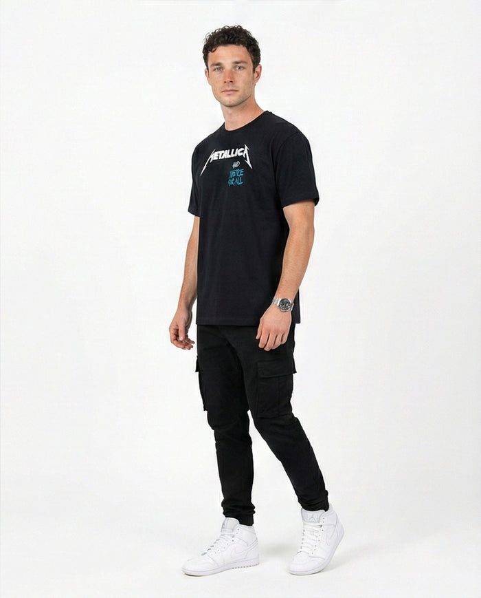 Metallica 'And Justice For All' Graphic Black Tee