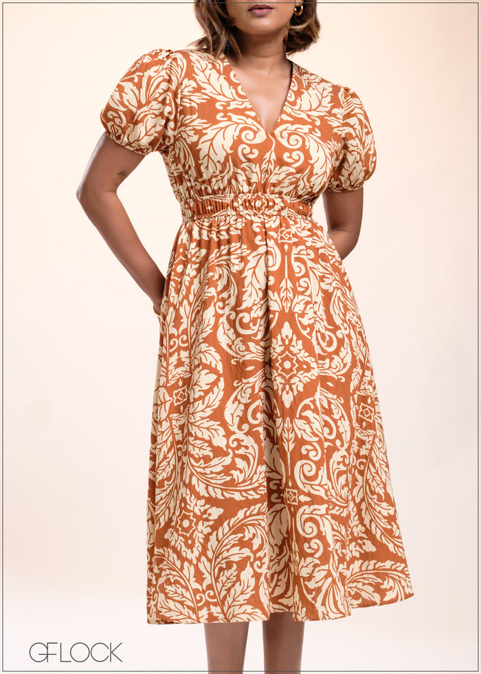 Midi Dress - 040825