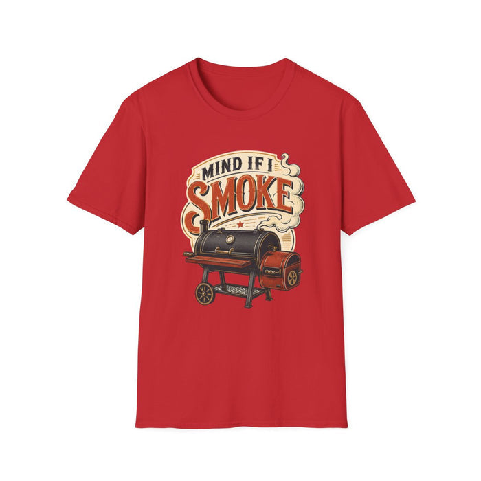 black t-shirt with mind if i smoke funny slogan for fathers day gift
