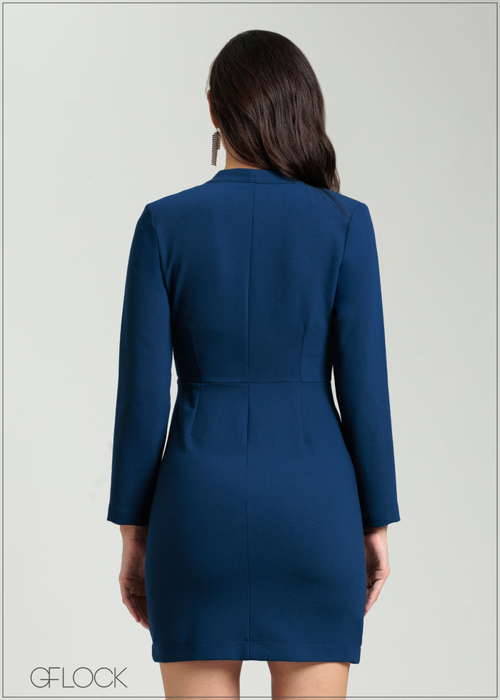 Mini Blazer Dress - 080825
