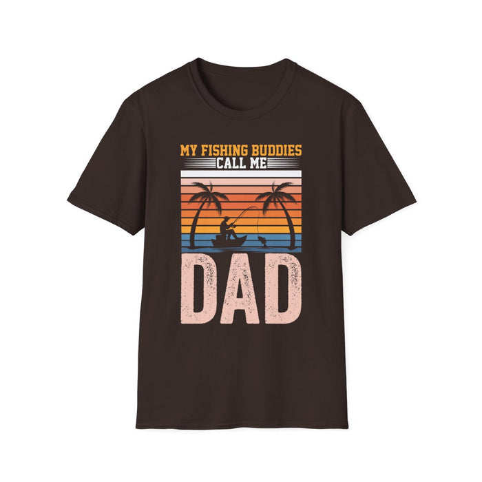My Fishing Buddies Call Me Dad T-Shirt - funny t-shirt by Cheeky Business