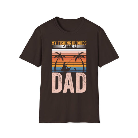 My Fishing Buddies Call Me Dad T-Shirt - funny t-shirt by Cheeky Business
