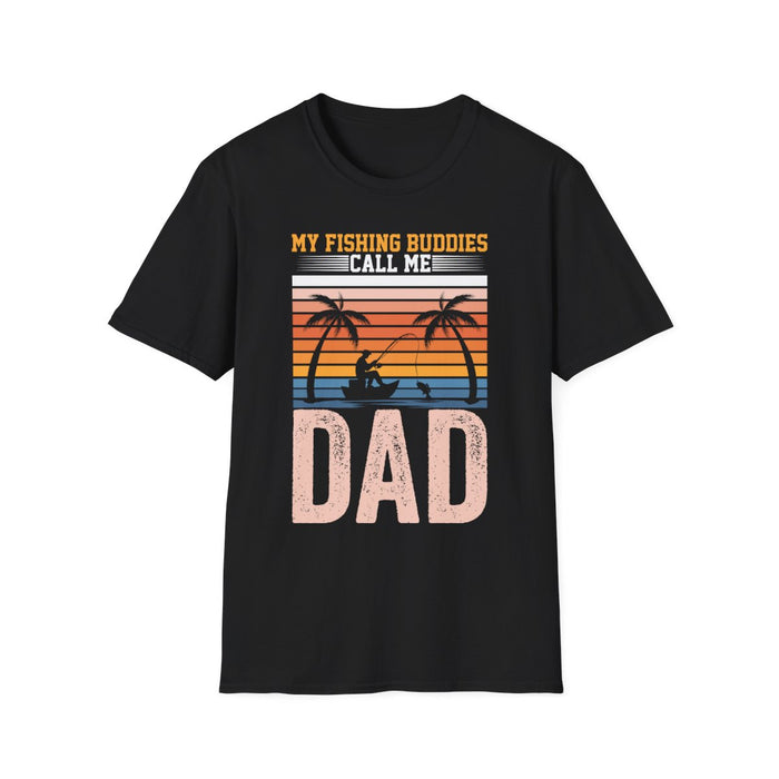 My Fishing Buddies Call Me Dad T-Shirt - funny t-shirt by Cheeky Business