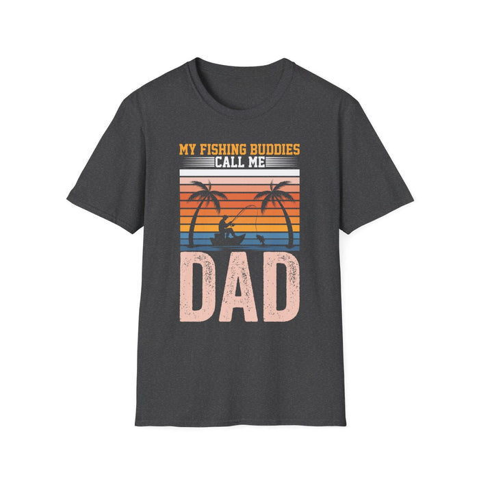 My Fishing Buddies Call Me Dad T-Shirt - funny t-shirt by Cheeky Business