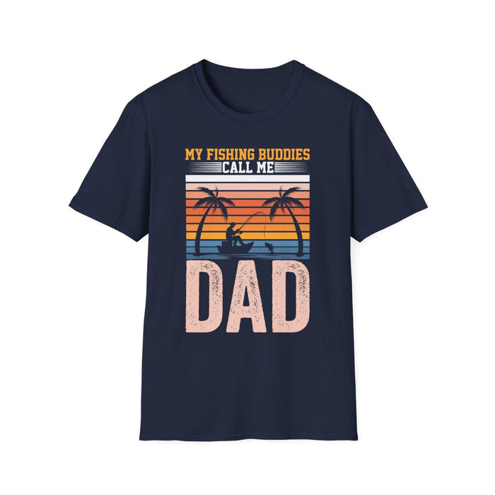 My Fishing Buddies Call Me Dad T-Shirt - funny t-shirt by Cheeky Business